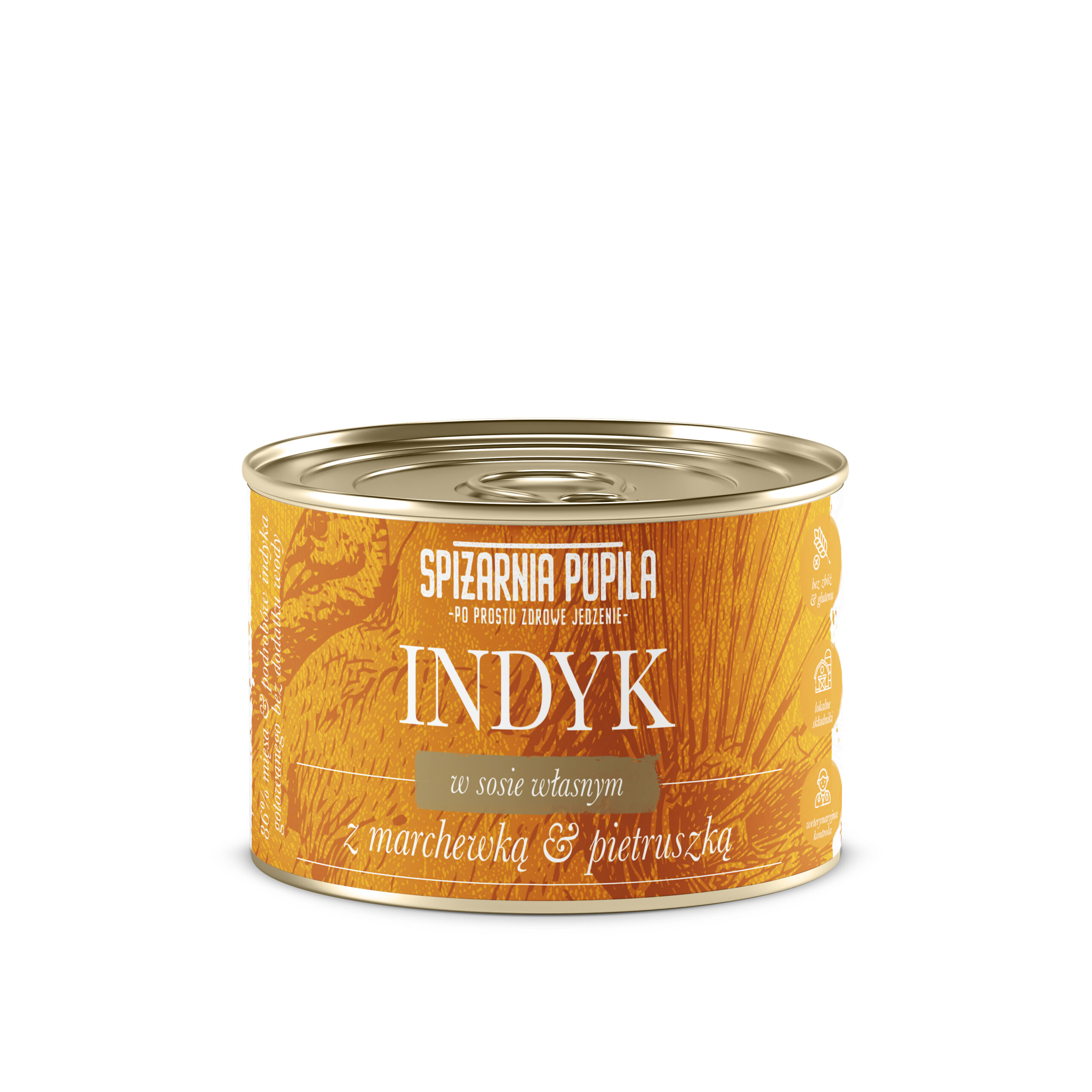 Spiżarnia Pupila Indyk z Pietruszką i Marchewką