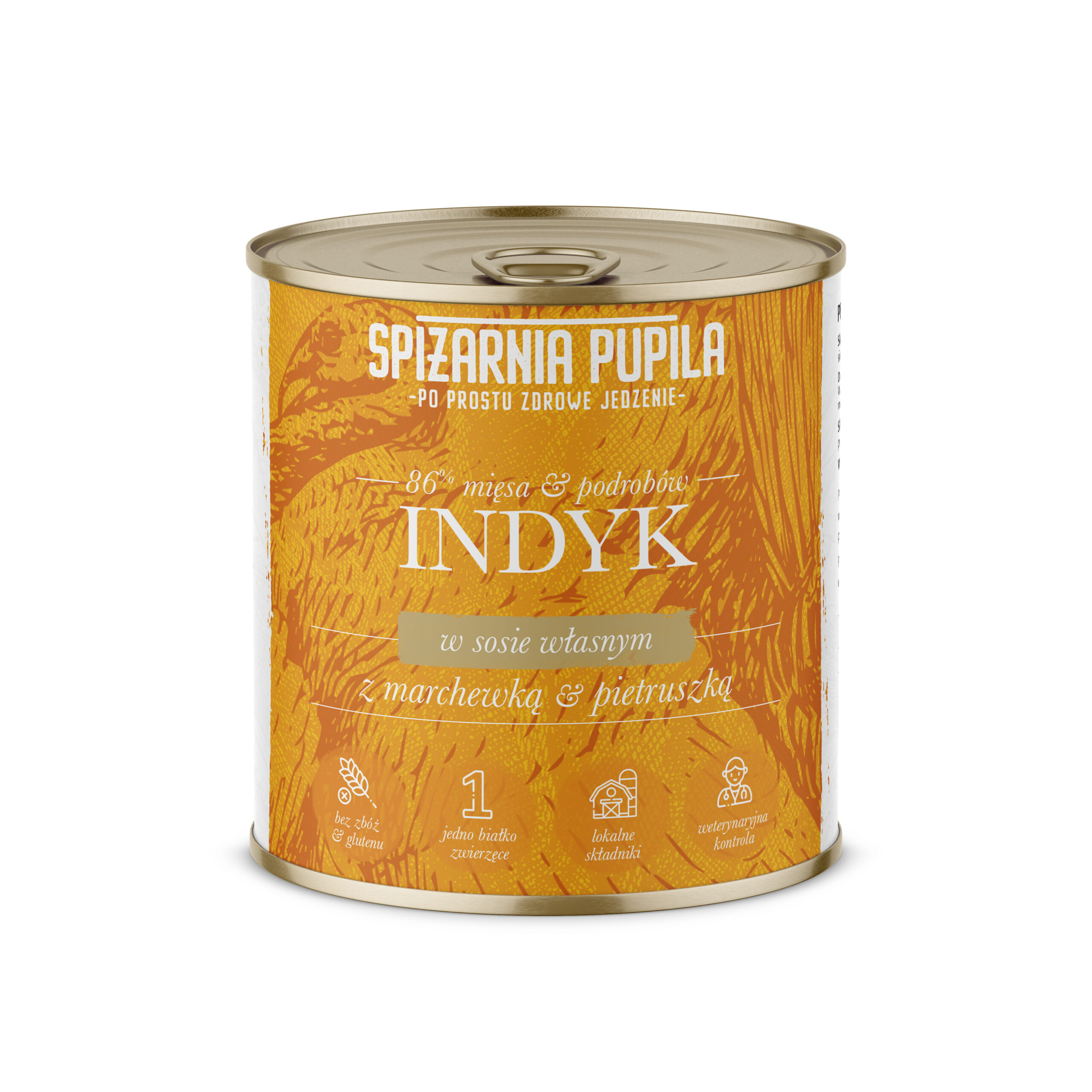 Spiżarnia Pupila Indyk z Pietruszką i Marchewką