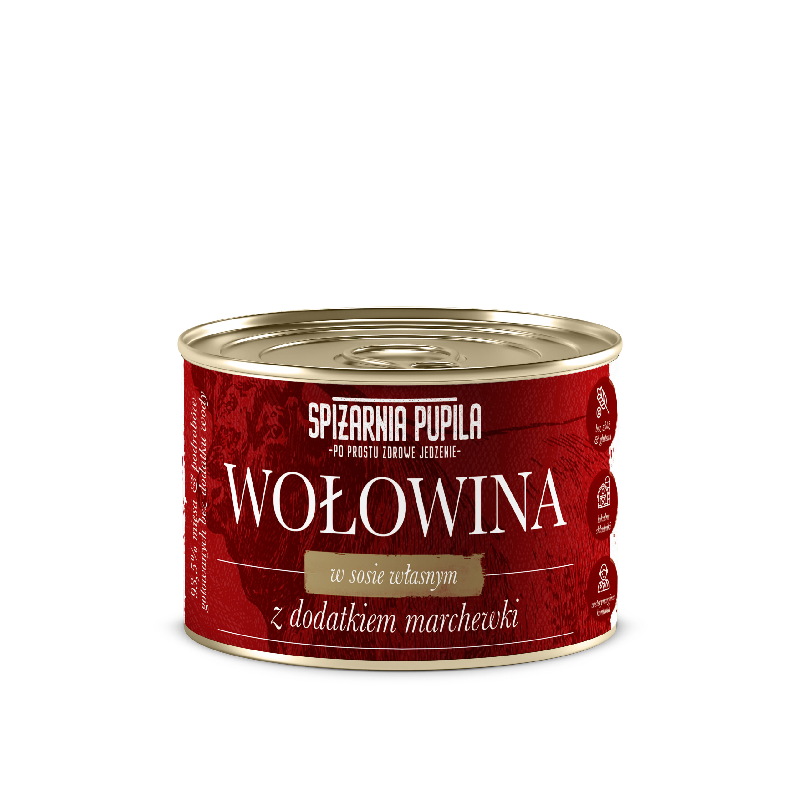 Spiżarnia Pupila Wołowina z Marchewką - 410g