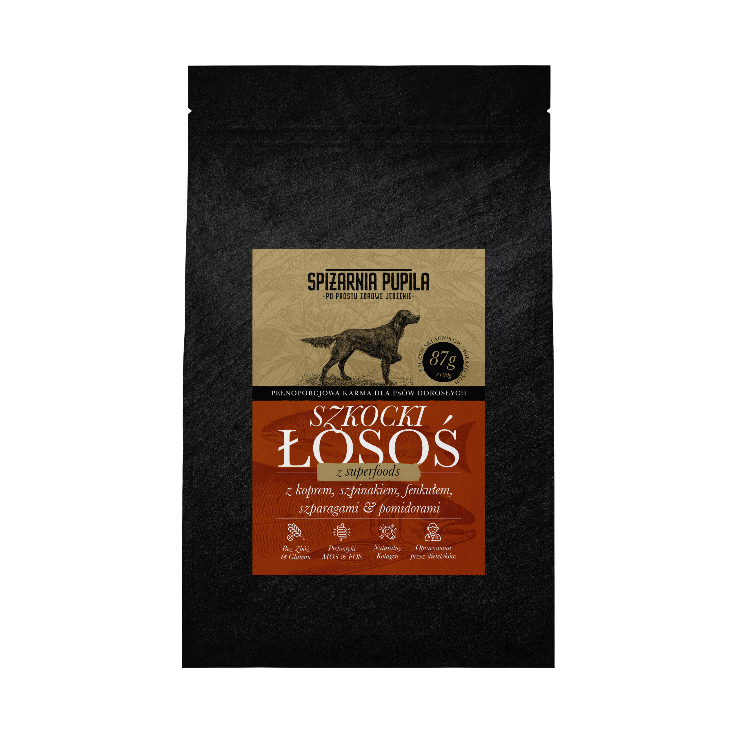 Spiżarnia Pupila Superfood Szkocki Łosoś