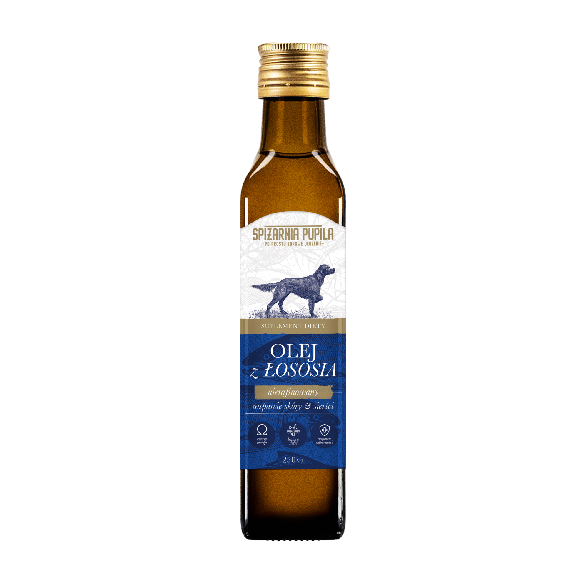 Spiżarnia Pupila Olej z Łososia 250ml