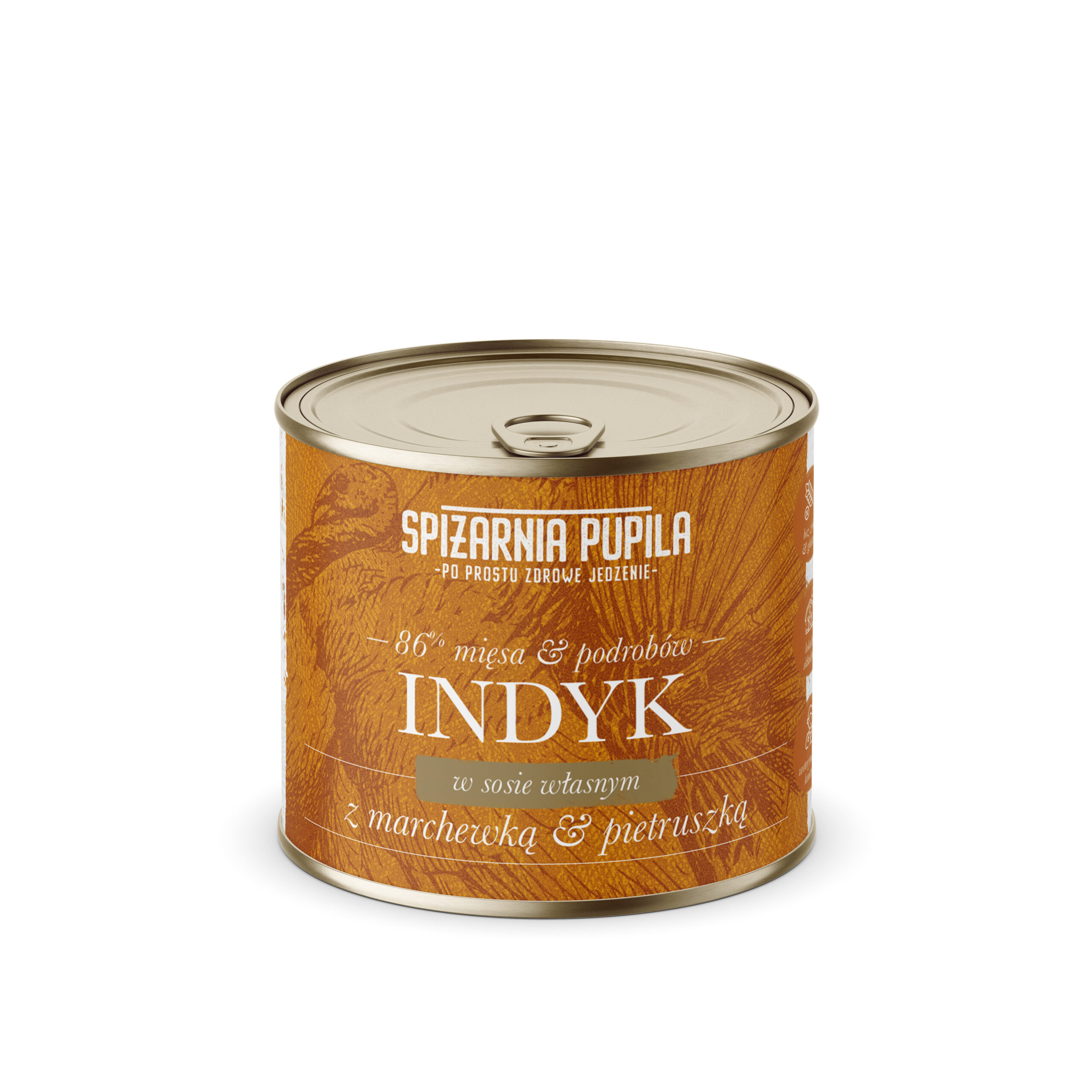 Spiżarnia Pupila Indyk z Pietruszką i Marchewką - 200g